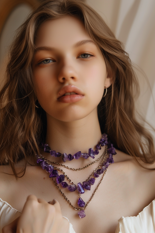 From Stress Relief to Better Sleep: The Surprising Benefits of Wearing Amethyst Jewellery