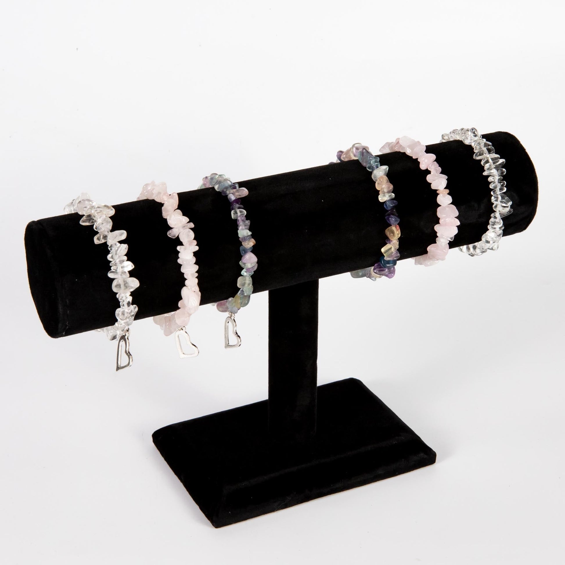 Wholesale Anklet & Bracelet Black Velvet Jewellery Display Stand