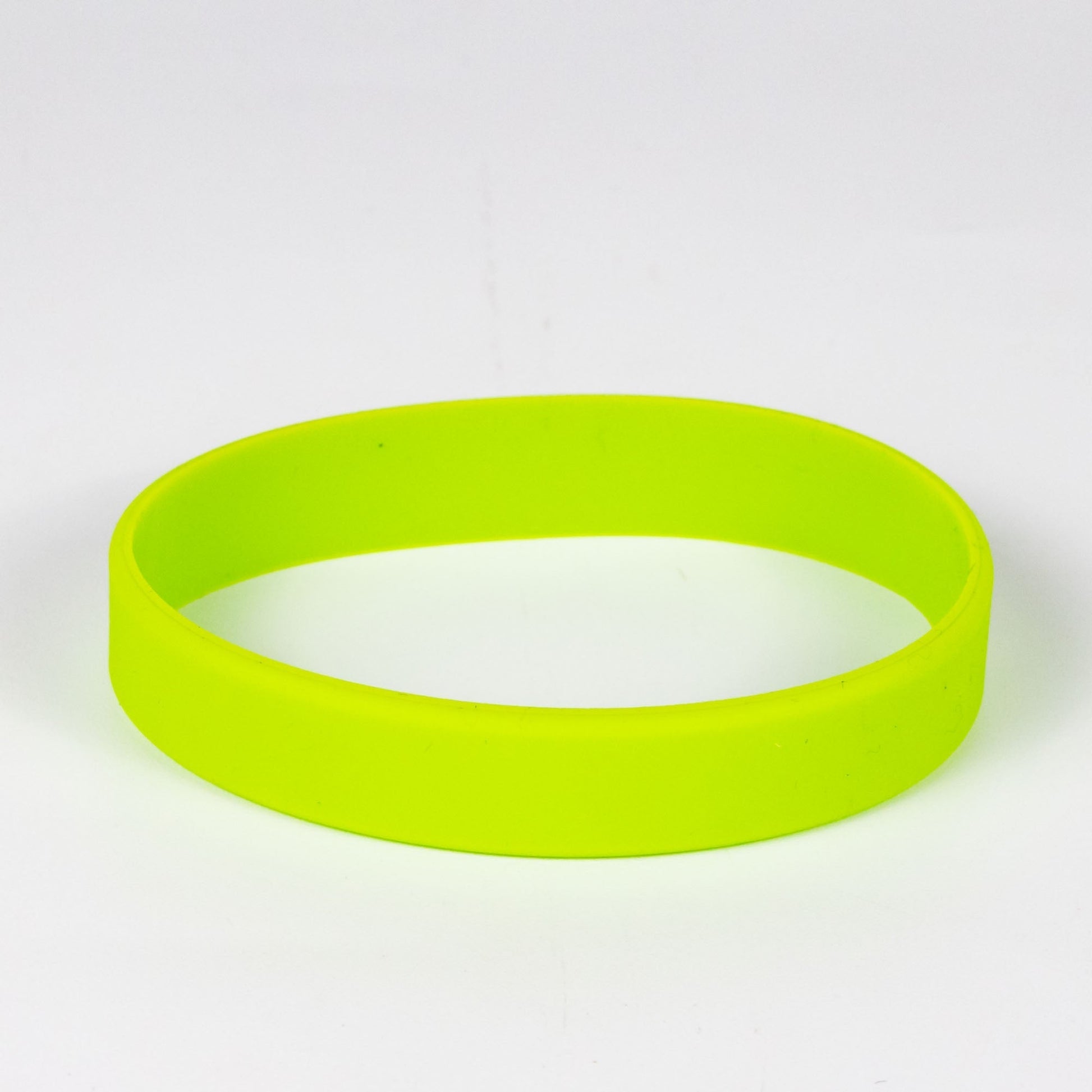 Wholesale 10Pcs Lime Green Silicone Wristband Bracelet & Anklet