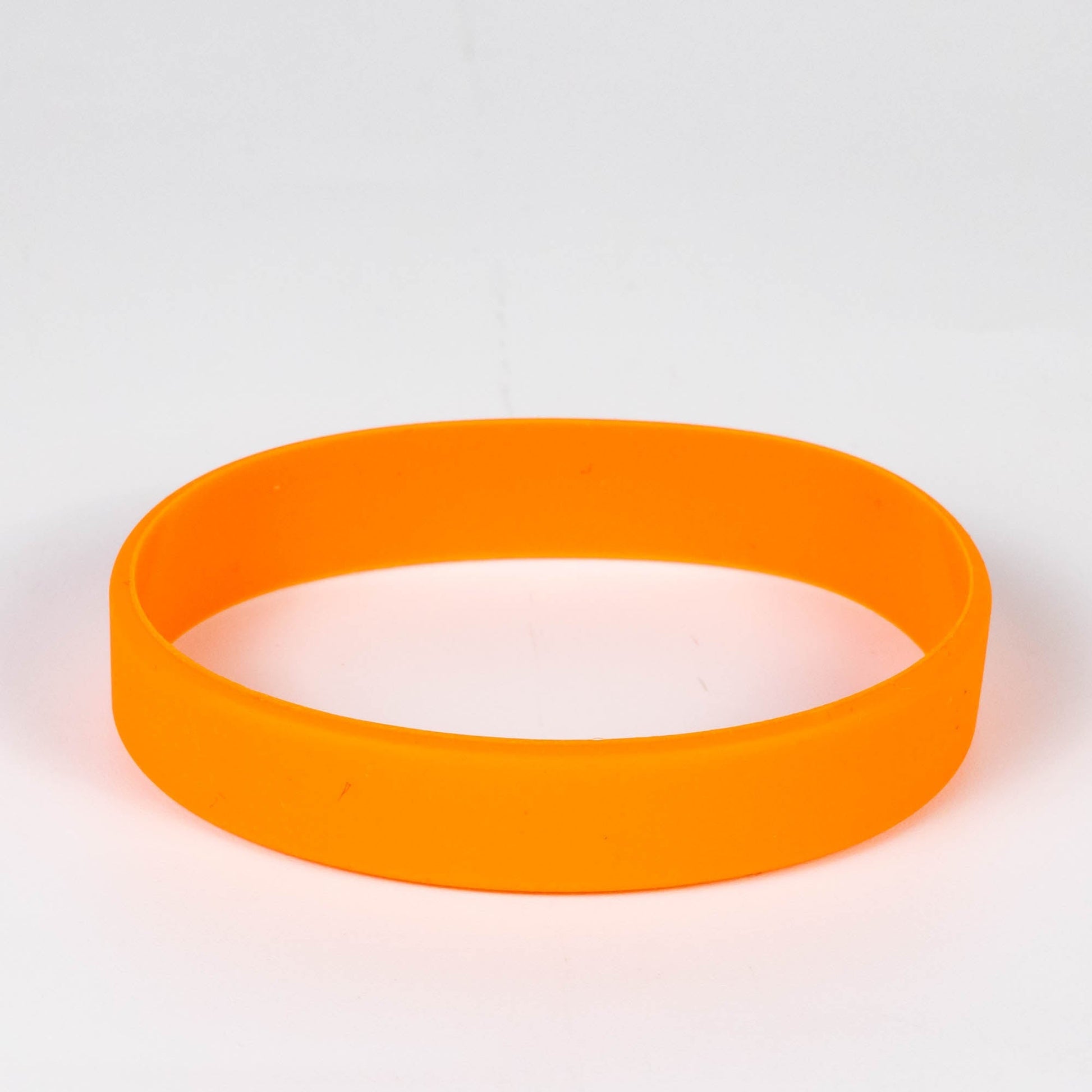 Wholesale 10Pcs Orange Silicone Wristband Bracelet & Anklet