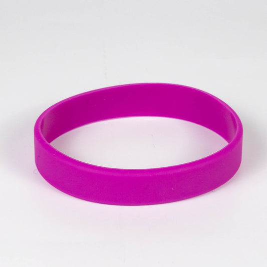 Wholesale 10Pcs Purple Silicone Wristband Bracelet & Anklet