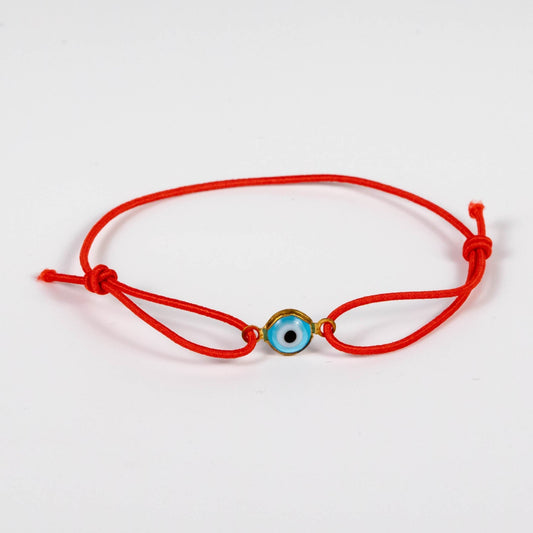 Wholesale 10Pcs Evil Eye Spiritual Glass Lampwork Red Cord Anklet & Bracelet