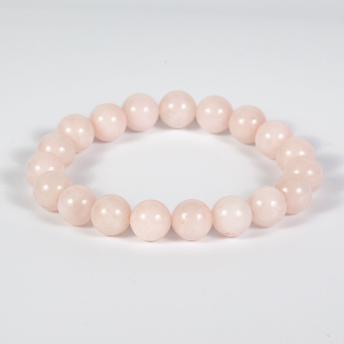 Wholesale 10Pcs Rose Quartz 10mm Round Bead Gemstone Bracelet